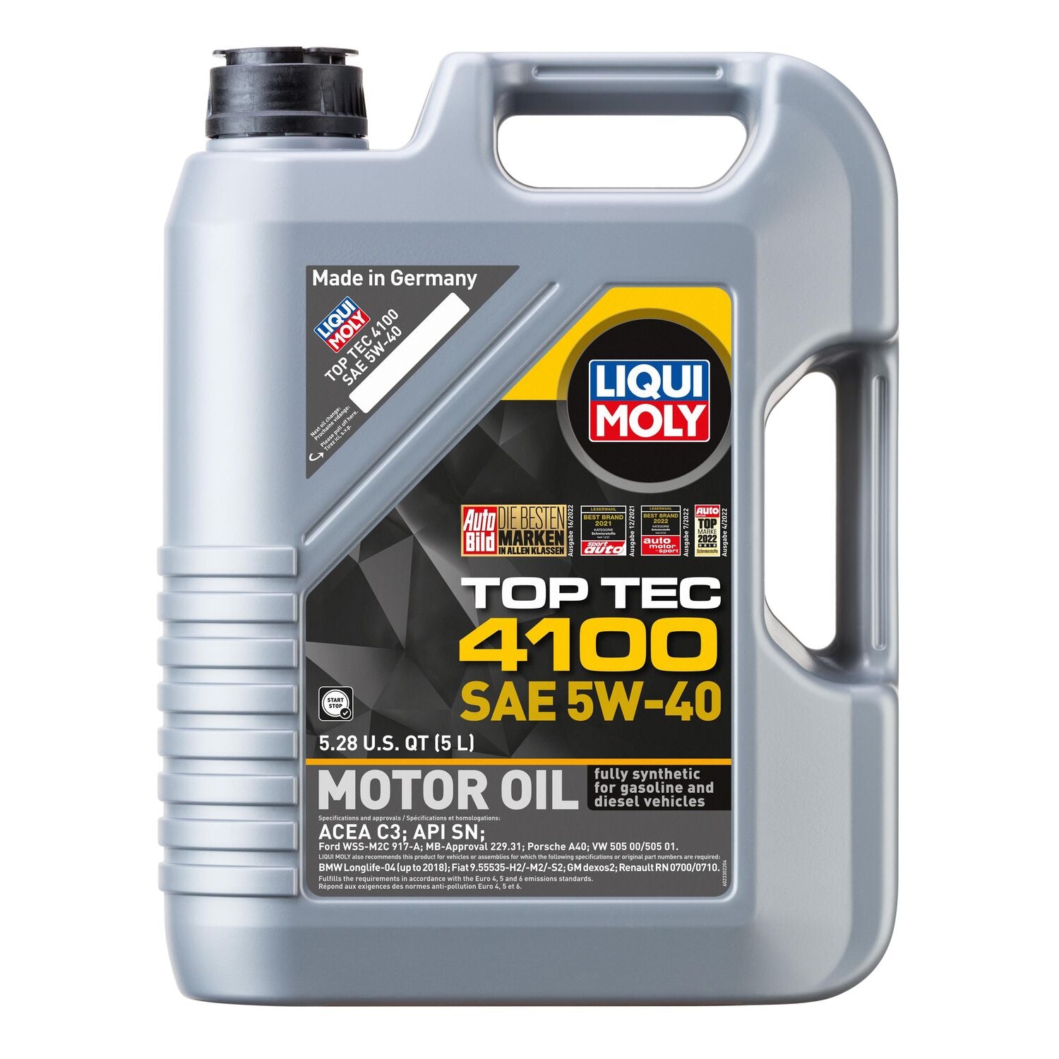 LIQUI MOLY - LIQM TOP TEC 4100 5W40 4/5L