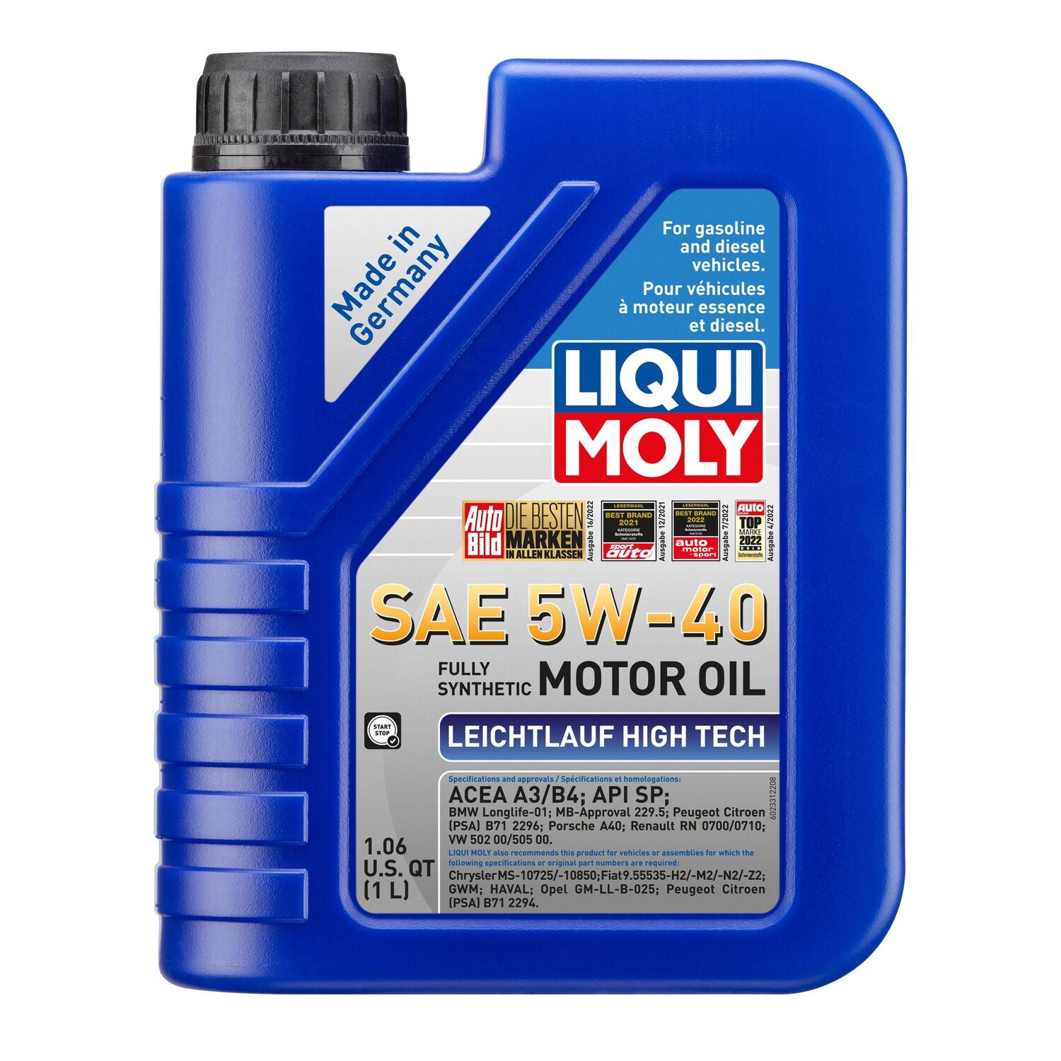 LIQUI MOLY - LIQUI MOLY LOW FRIC 5W40 6/1L