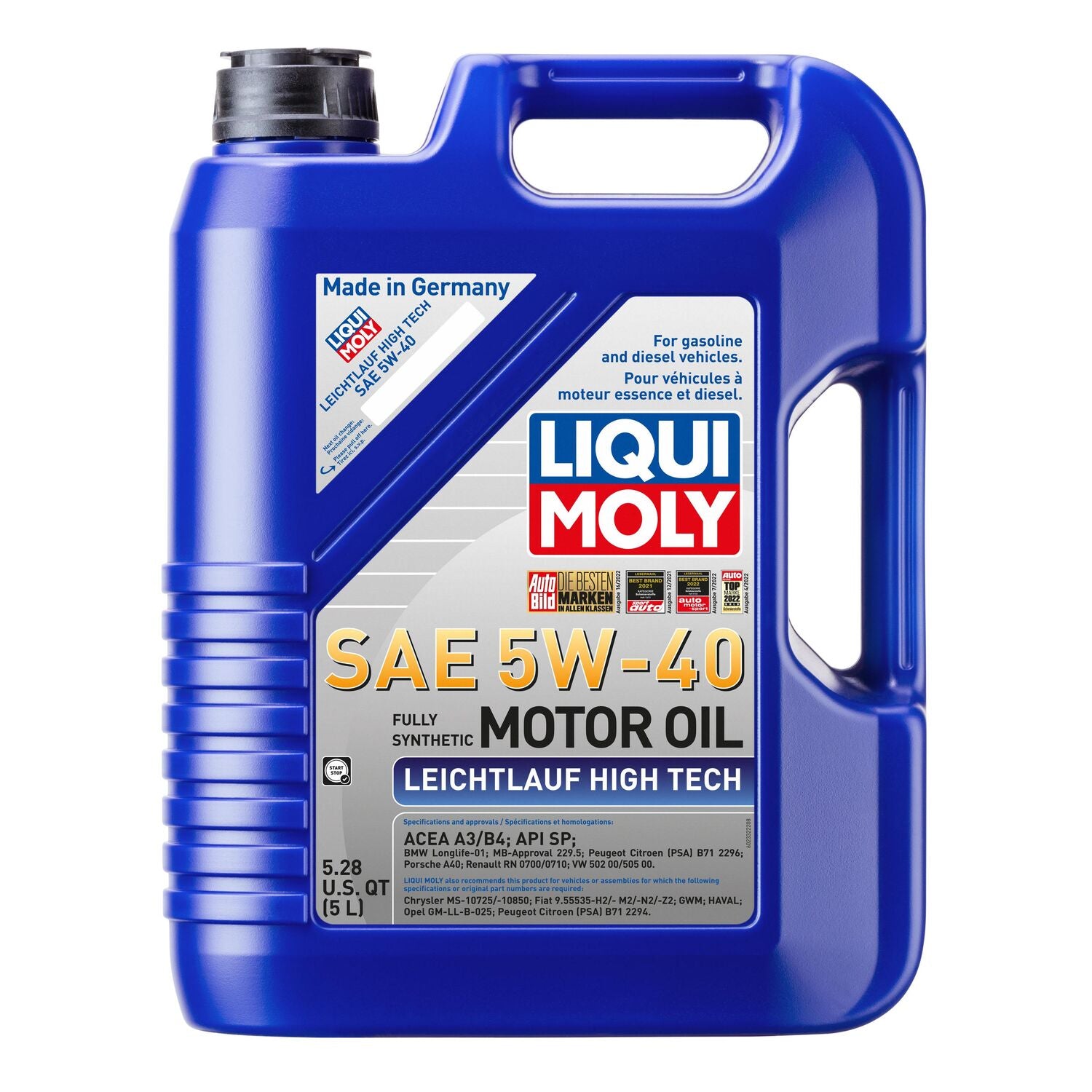 LIQUI MOLY - LIQUI MOLY LOW FRIC 5W40 4/5L