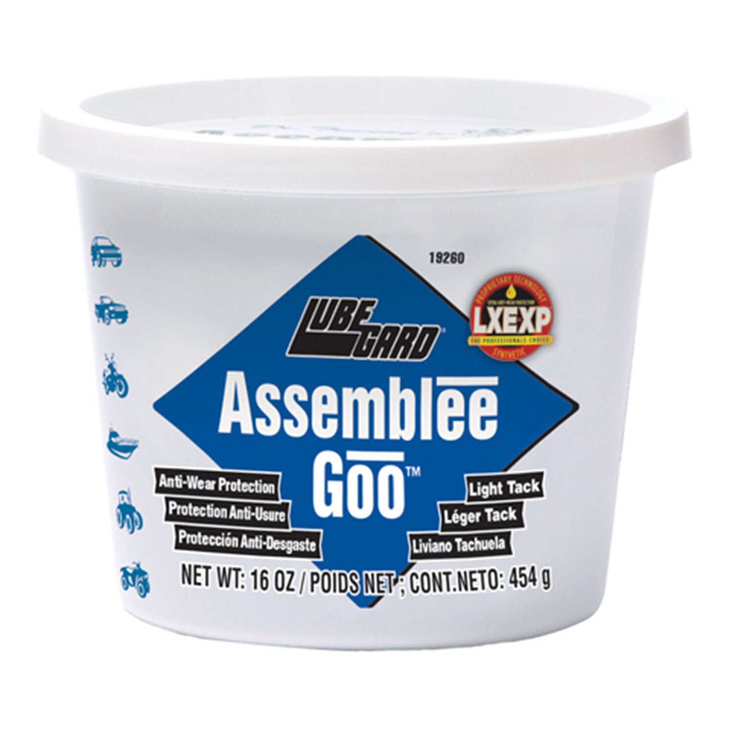 LUBEGARD - LUBEGARD ASSY GOO BLUE 12/16OZ