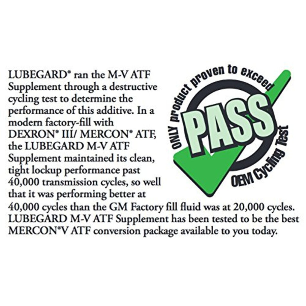 LUBEGARD - LUBEGARD MERCON 5 SUPP 12/10OZ