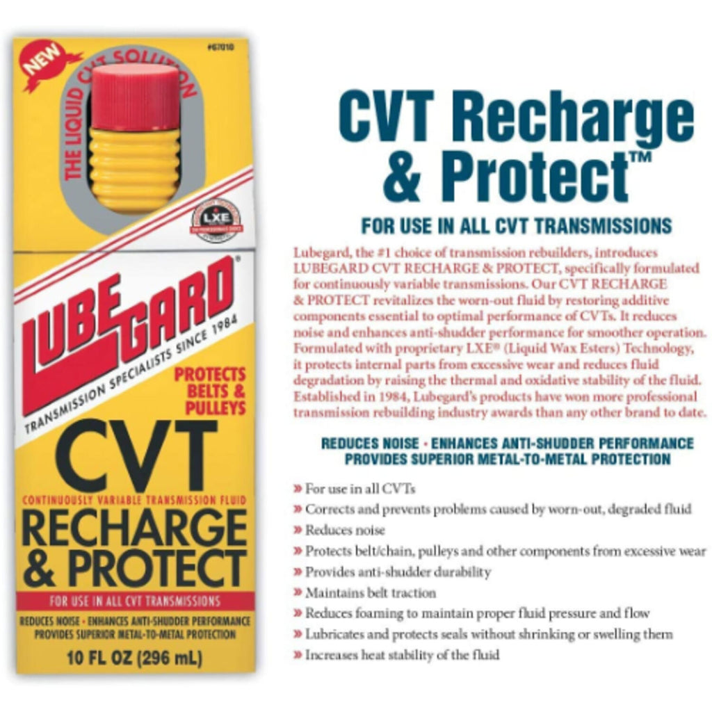 LUBEGARD - LUBEGARD CVT RECHARGE 12/10OZ
