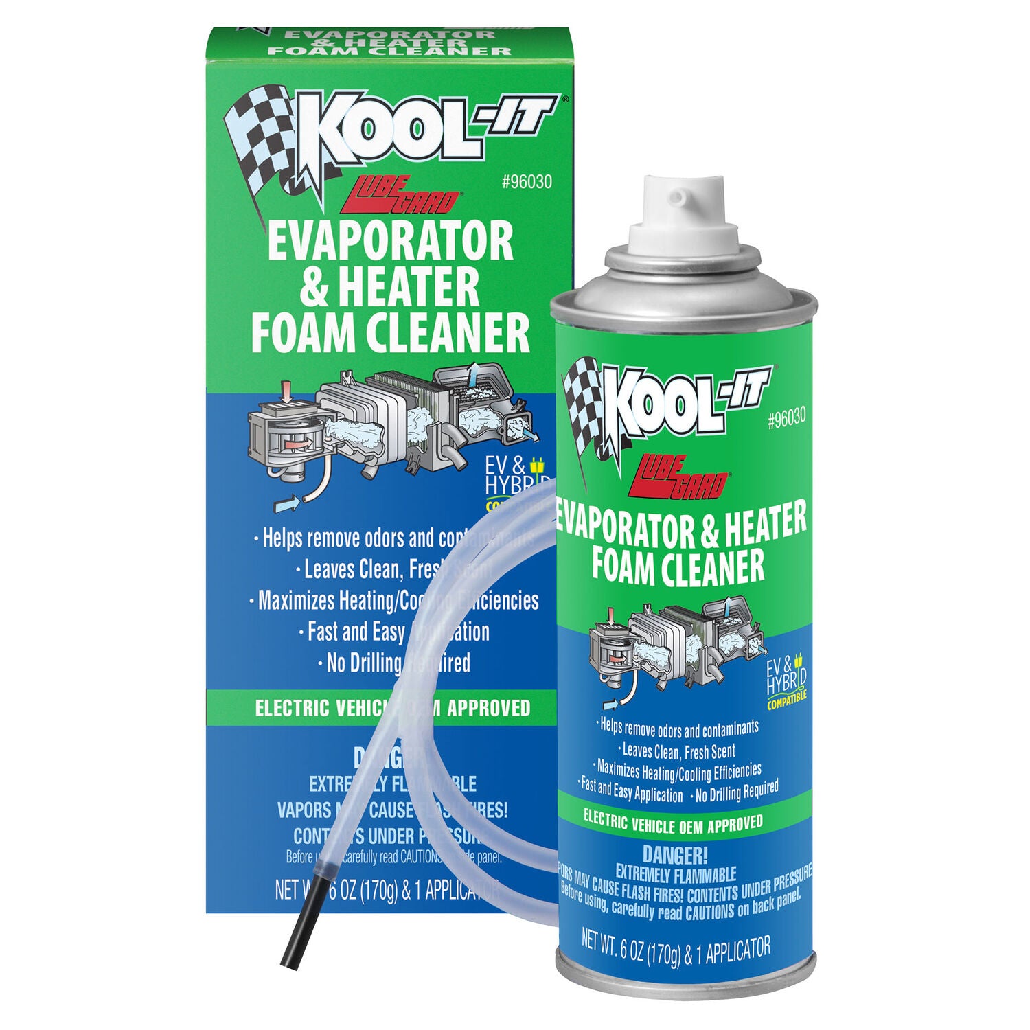 LUBEGARD - LUBEGARD EVAP FOAM CLNR 6/6OZ