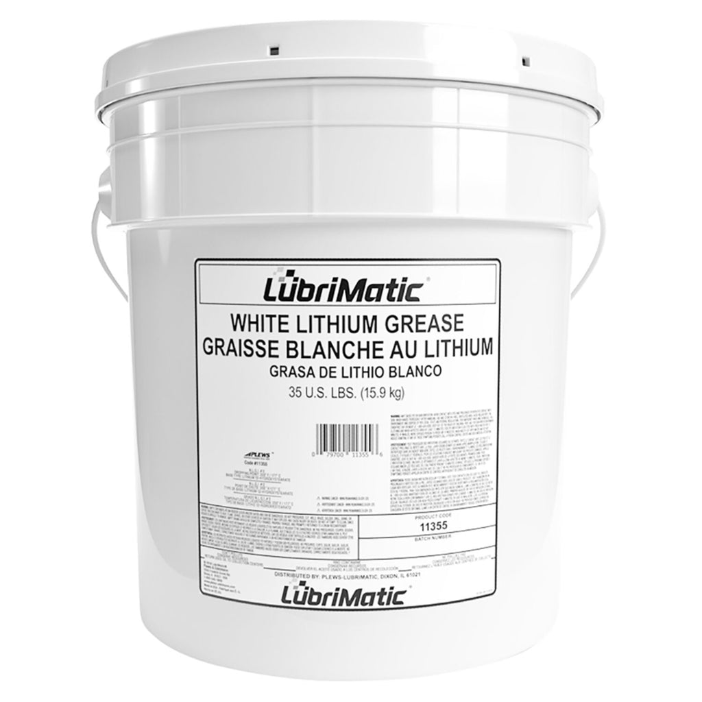 LUBRIMATIC - LUBR GRSE WHITE LITHM 35LB