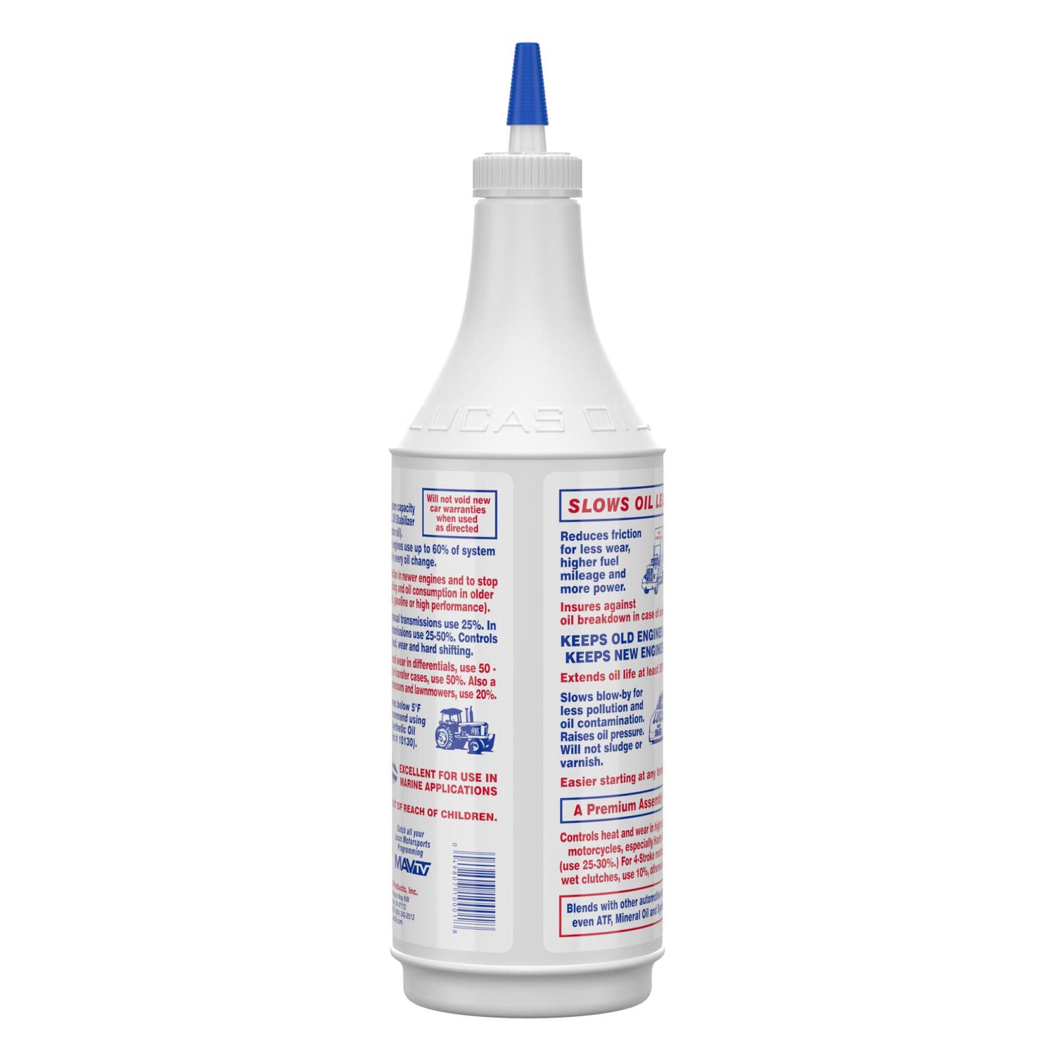 LUCAS - LUCAS HD OIL STABILIZER 12/1QT