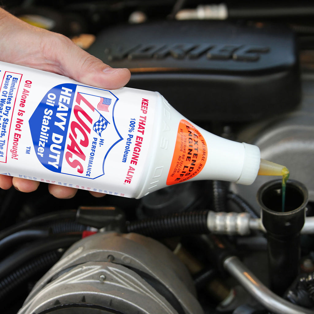 LUCAS - LUCAS HD OIL STABILIZER 12/1QT