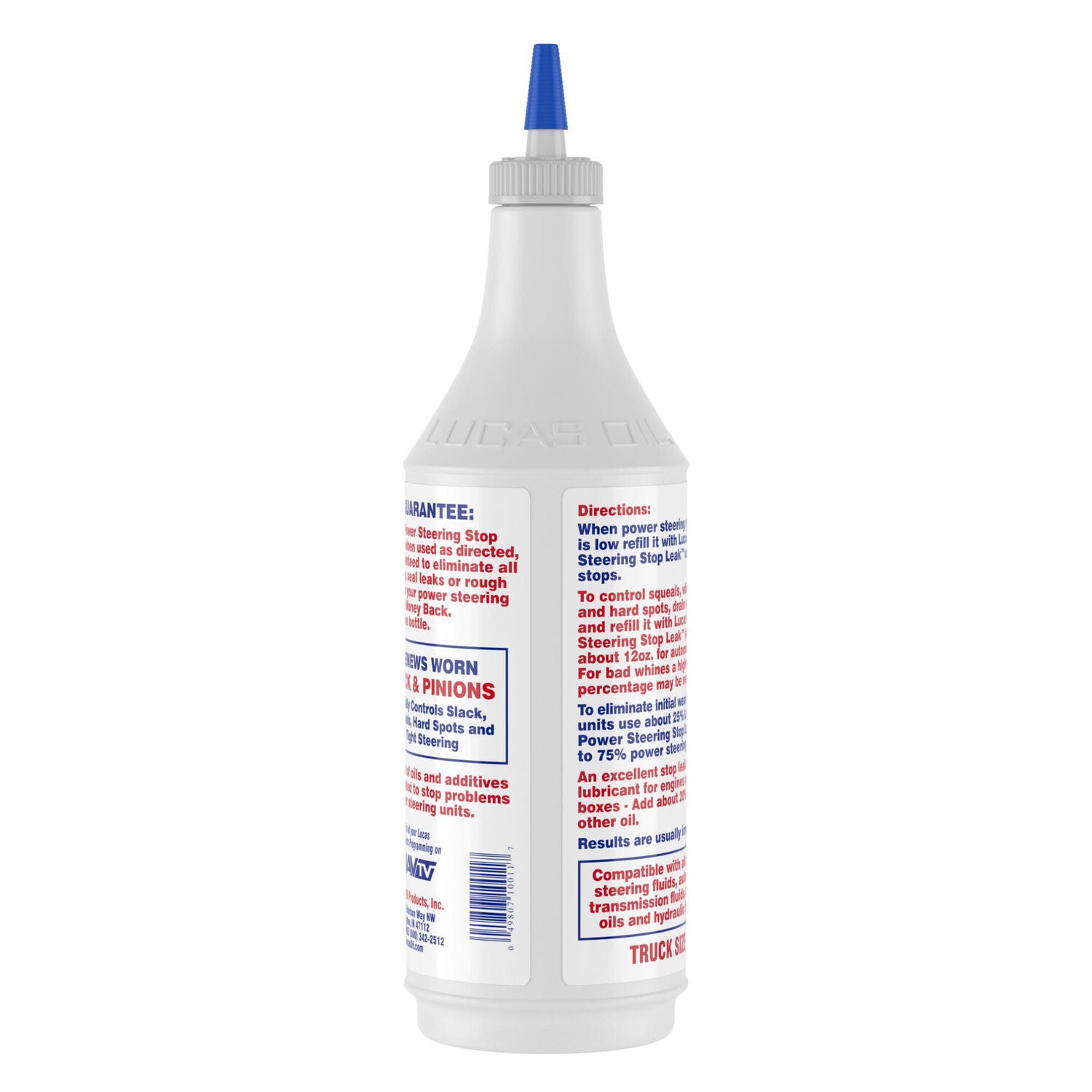 LUCAS - LUCAS PWR STR STOP LEAK 12/1QT