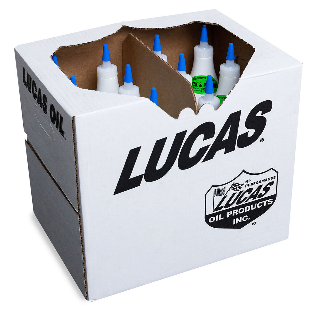 LUCAS - LUCAS PWR STR STOP LEAK 12/1QT