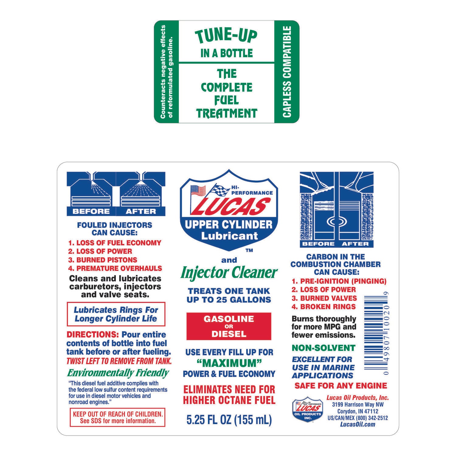 LUCAS - LUCAS FUEL TREATMENT 24/5.25OZ
