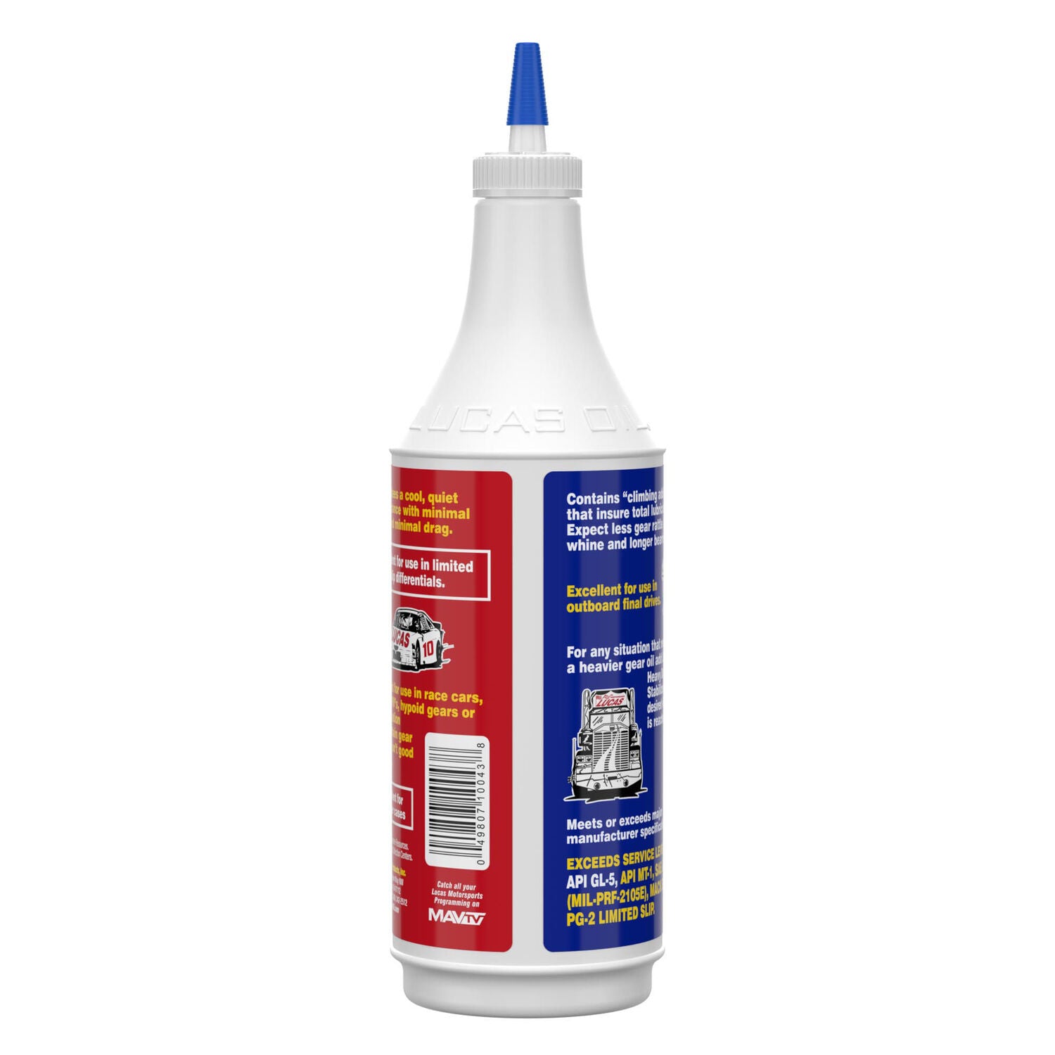 LUCAS - LUCAS 80W90 GEAR OIL 12/1QT