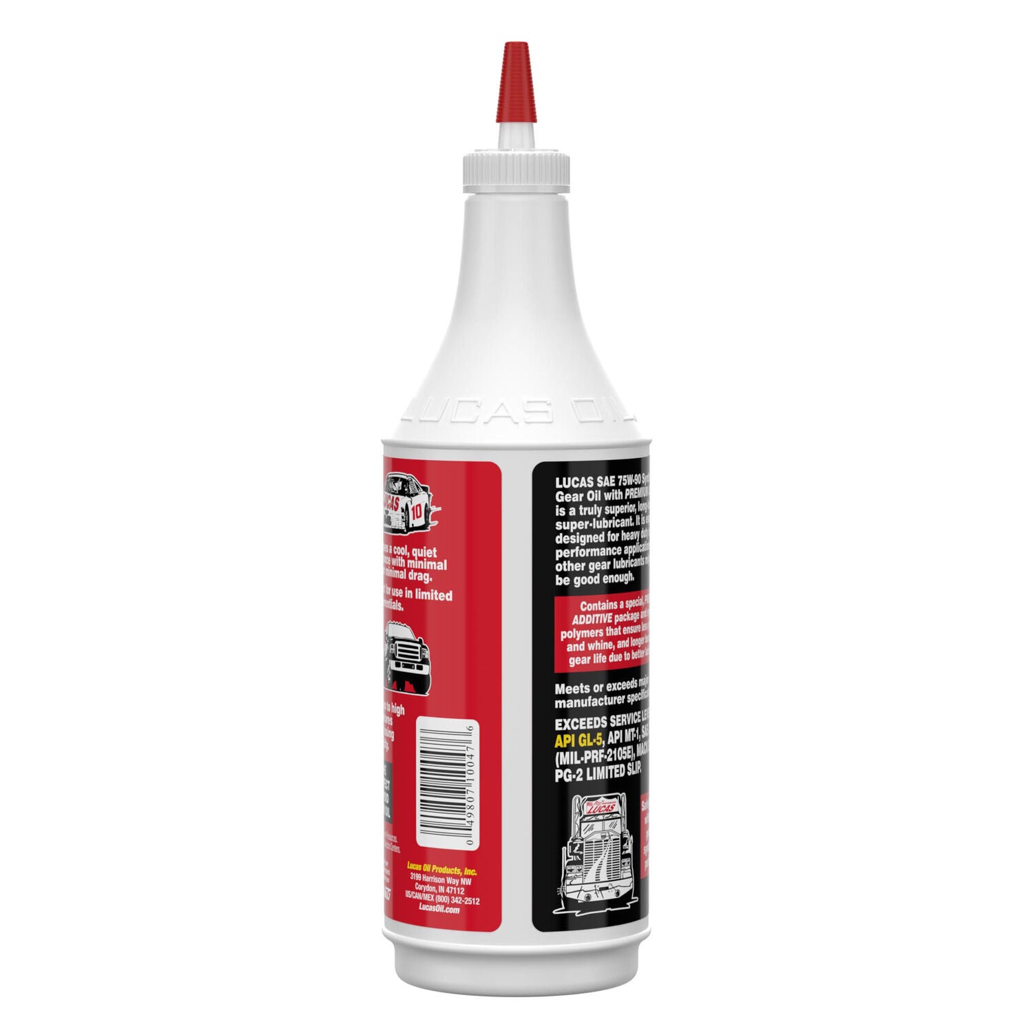 LUCAS - LUCAS SYN 75W90 GEAR OIL 12/1QT