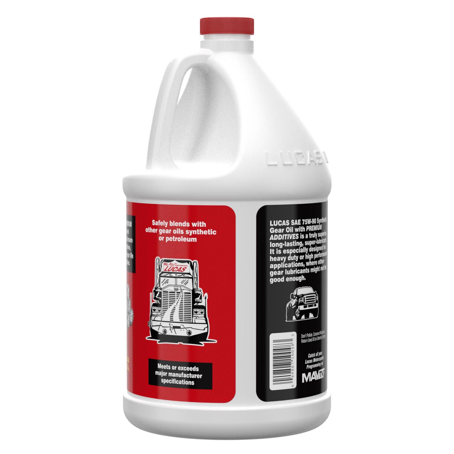 LUCAS - LUCAS 75W90 SYNTH GEAROIL 4/1GL