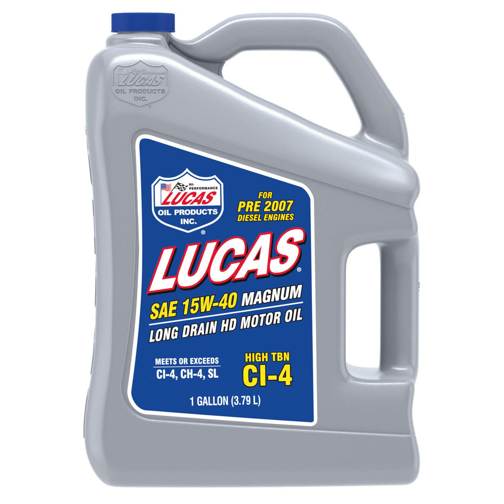 LUCAS - LUCAS 15W40 TRUCK OIL 4/1GAL