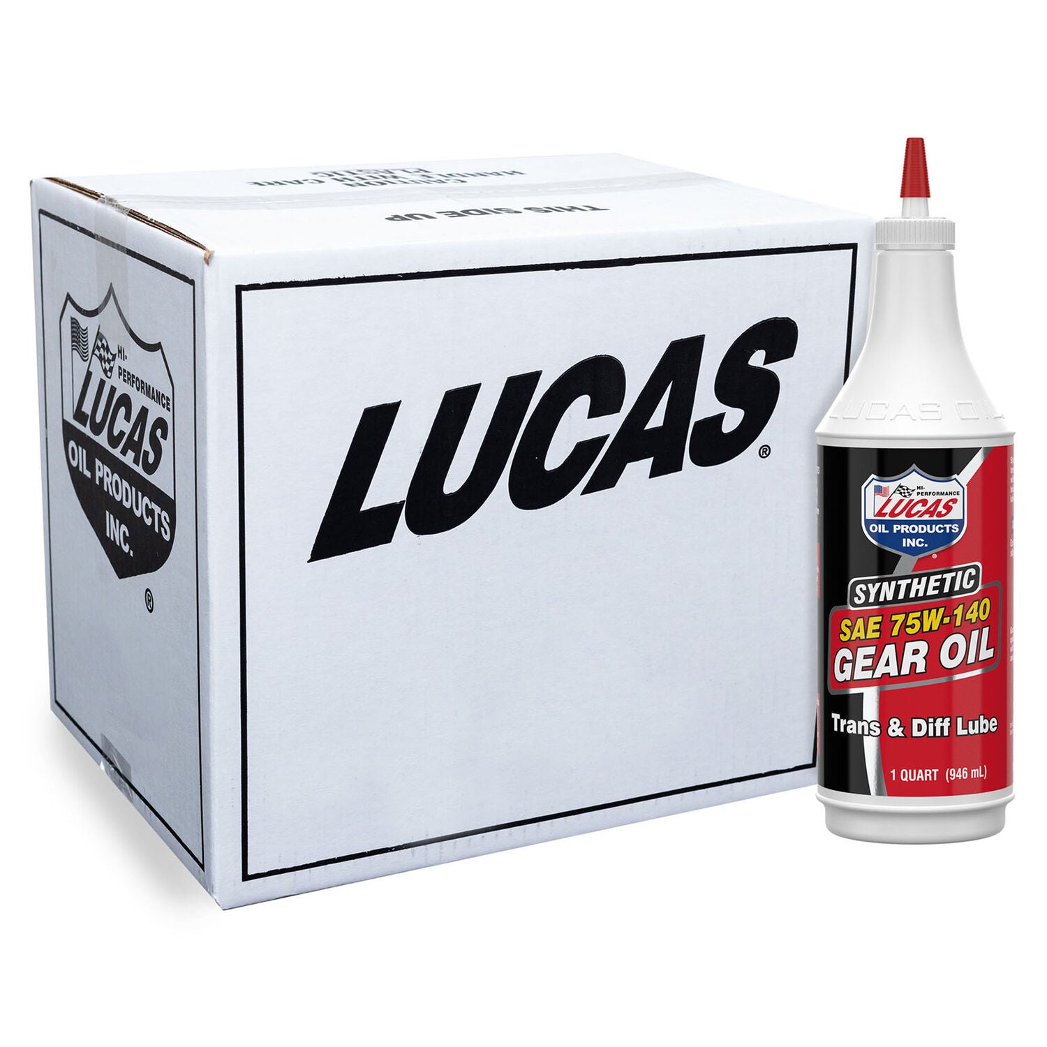 LUCAS - LUCAS SYN 75W140 GEAROIL 12/1QT