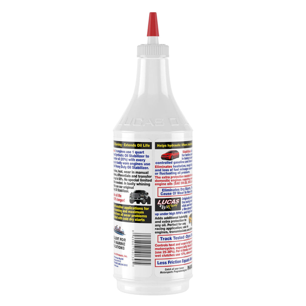 LUCAS - LUCAS SYN OIL STABILIZER 12/1QT