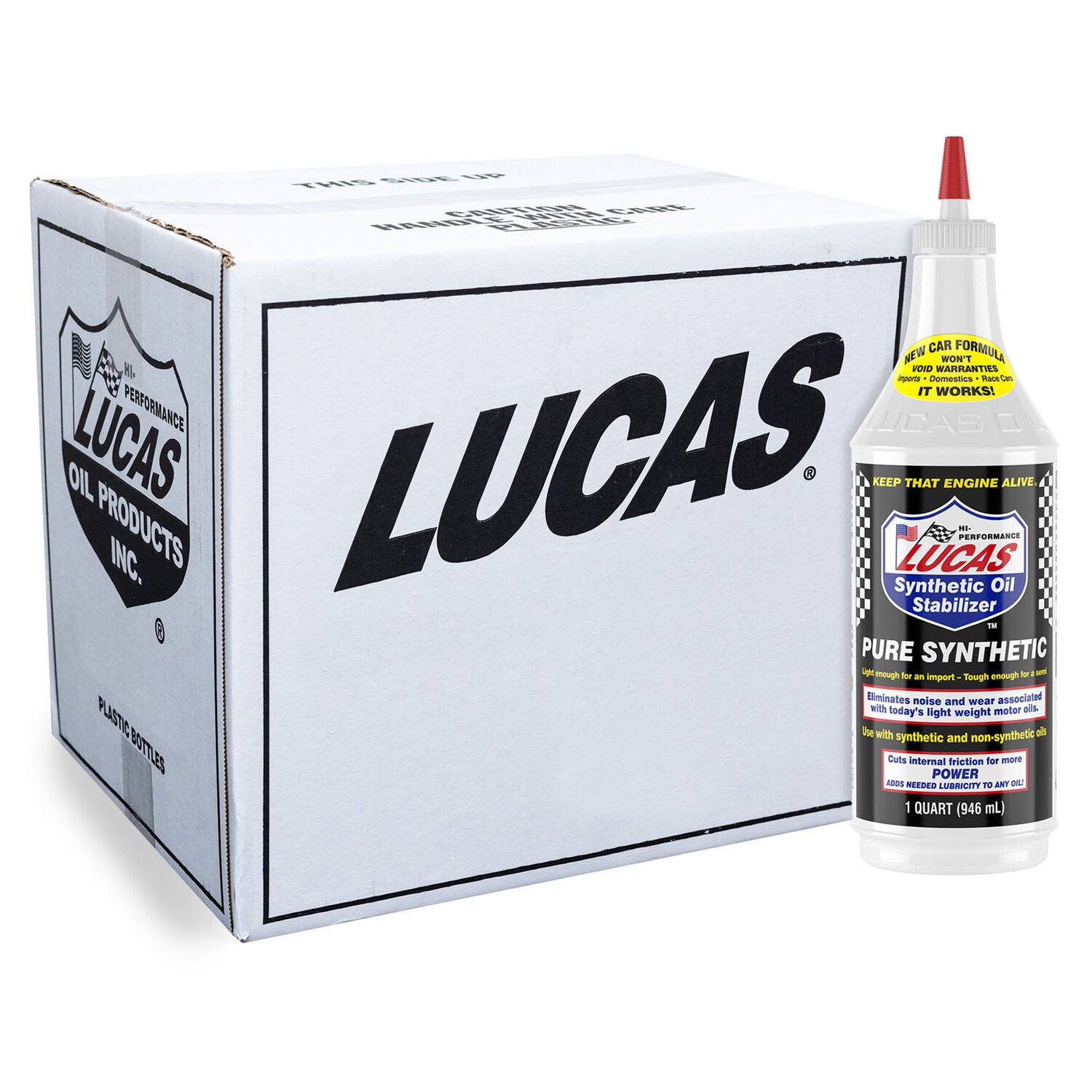 LUCAS - LUCAS SYN OIL STABILIZER 12/1QT