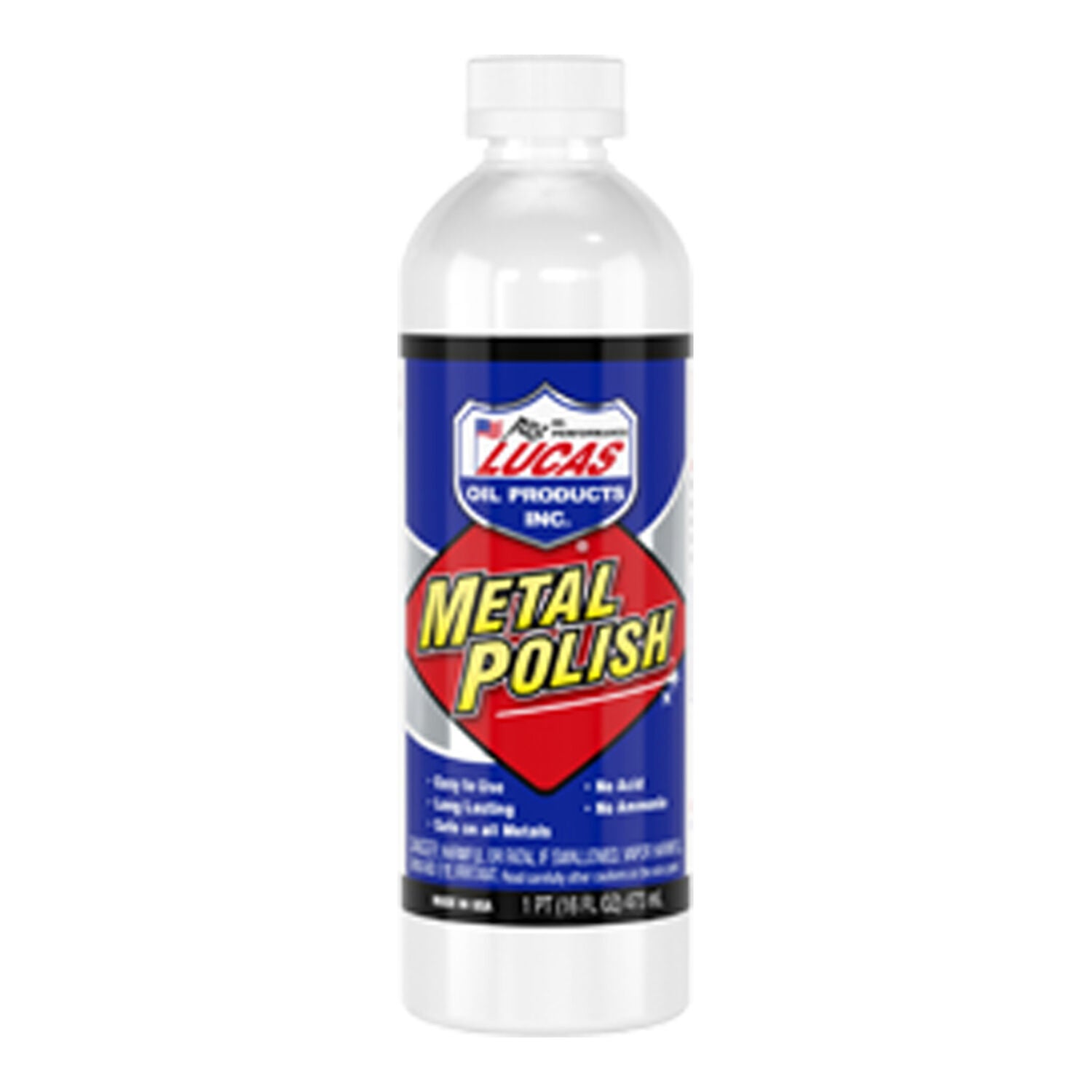 LUCAS - LUCAS METAL POLISH 12/16OZ