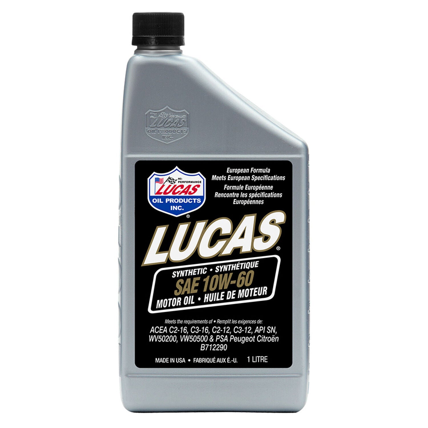 LUCAS - LUCA 10W60 SYN OIL 6/1QT