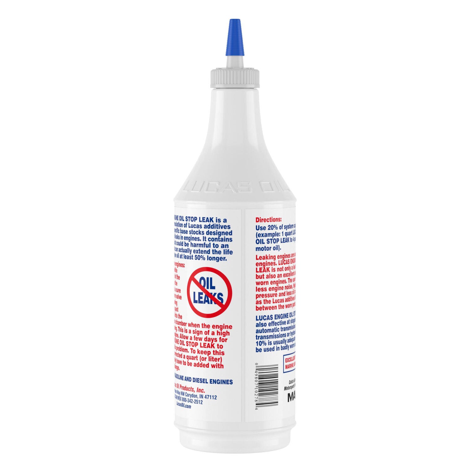 LUCAS - LUCAS ENG OIL STOP LEAK 12/1QT