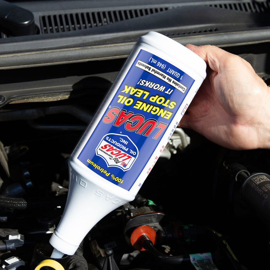 LUCAS - LUCAS ENG OIL STOP LEAK 12/1QT