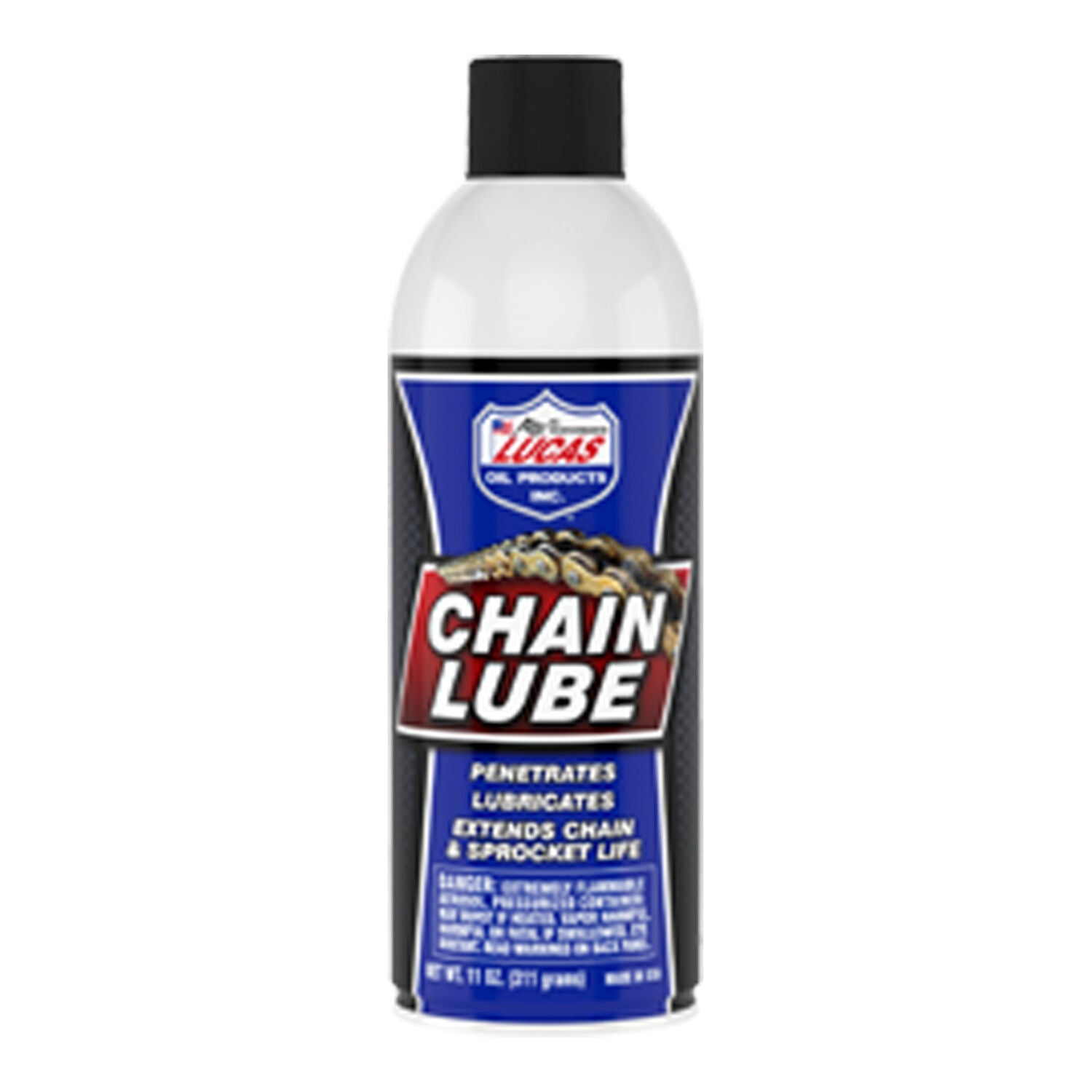 LUCAS - LUCAS AERO CHAIN LUBE 12/11OZ