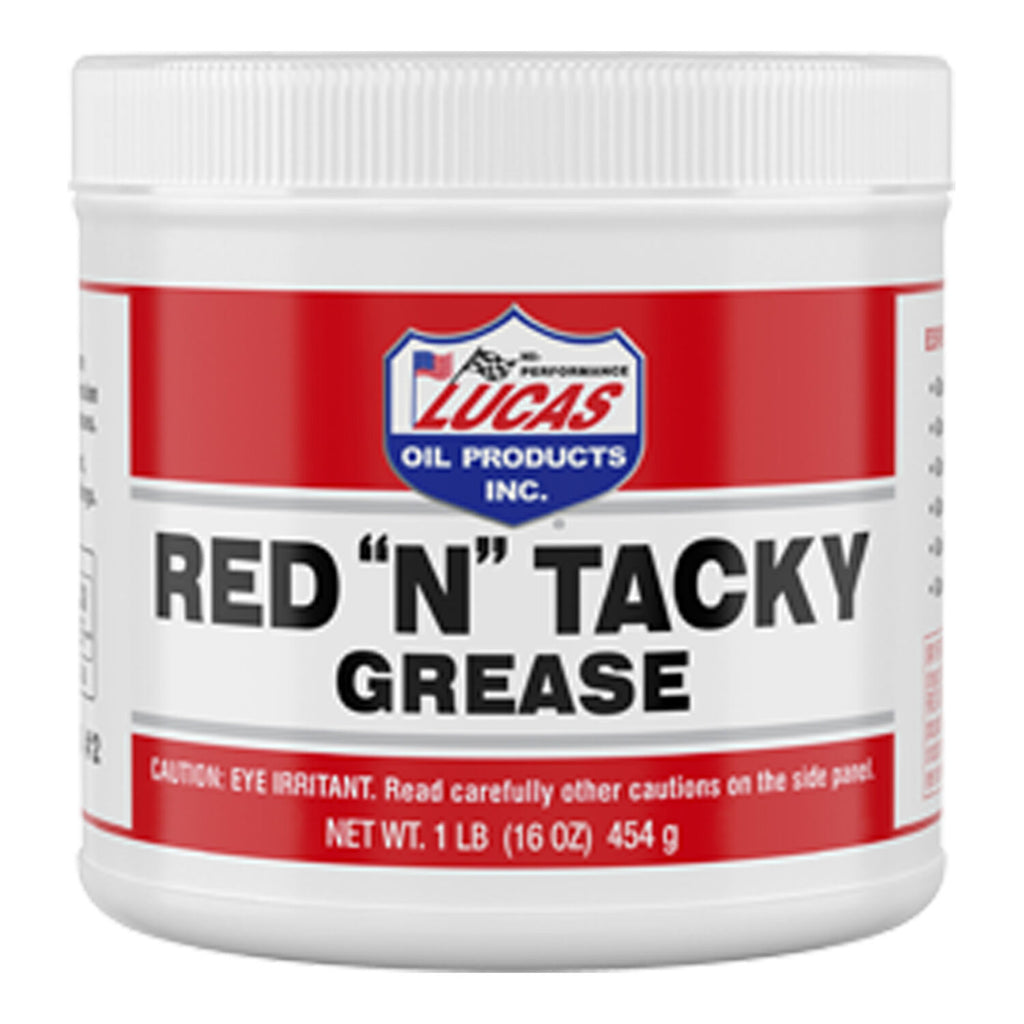 LUCAS - LUCAS RED N TACKY GREASE 12/1LB