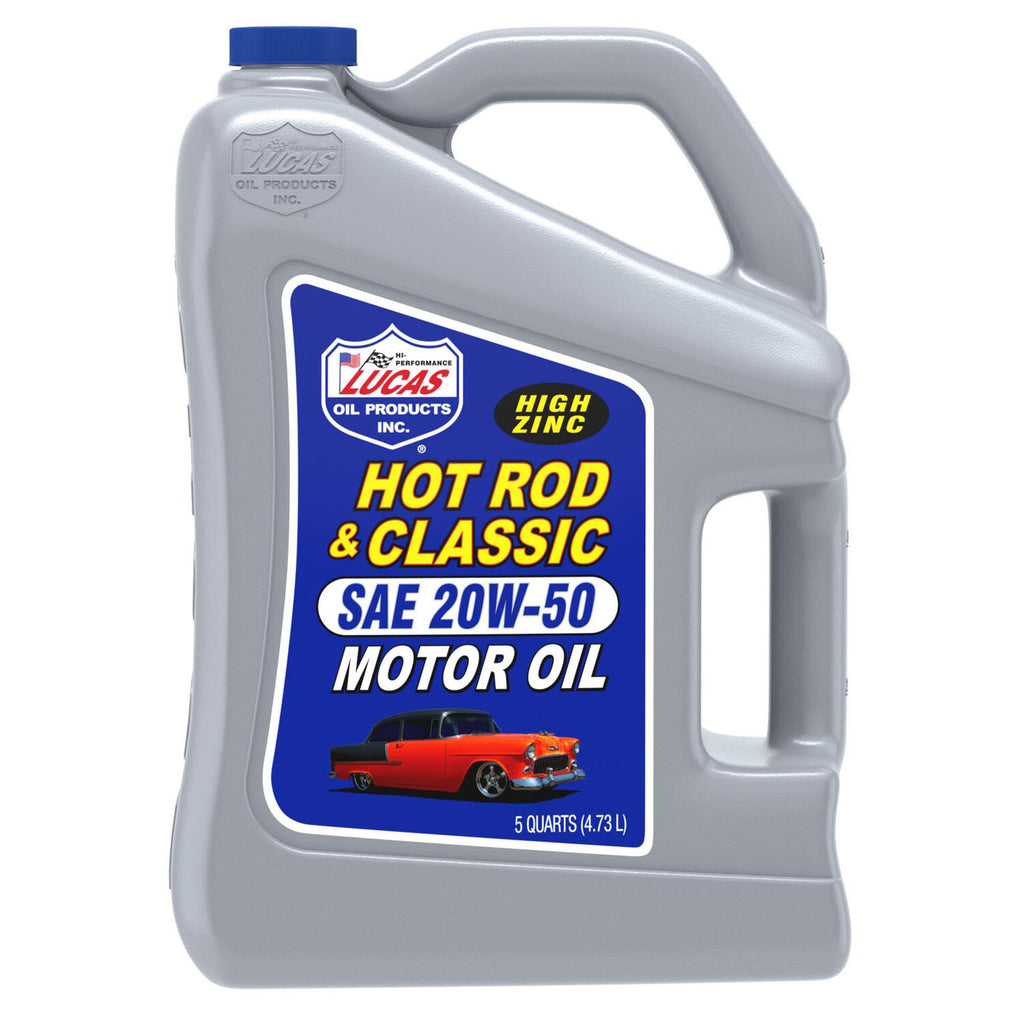 LUCAS - LUCAS HOT ROD 20W50 5-QT