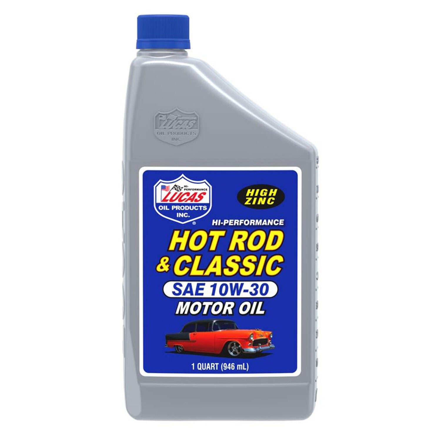 LUCAS - LUCAS HOT ROD OIL 10W30 6/1QT