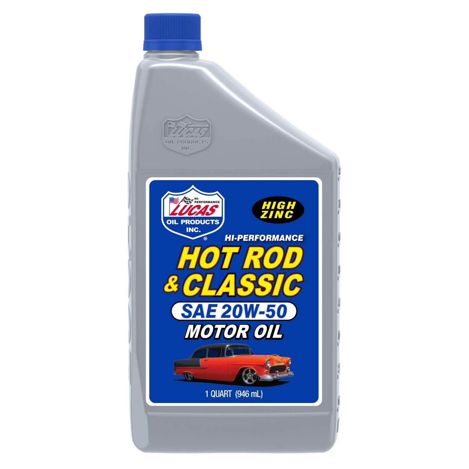 LUCAS - LUCAS HOT ROD OIL 20W50 6/1QT