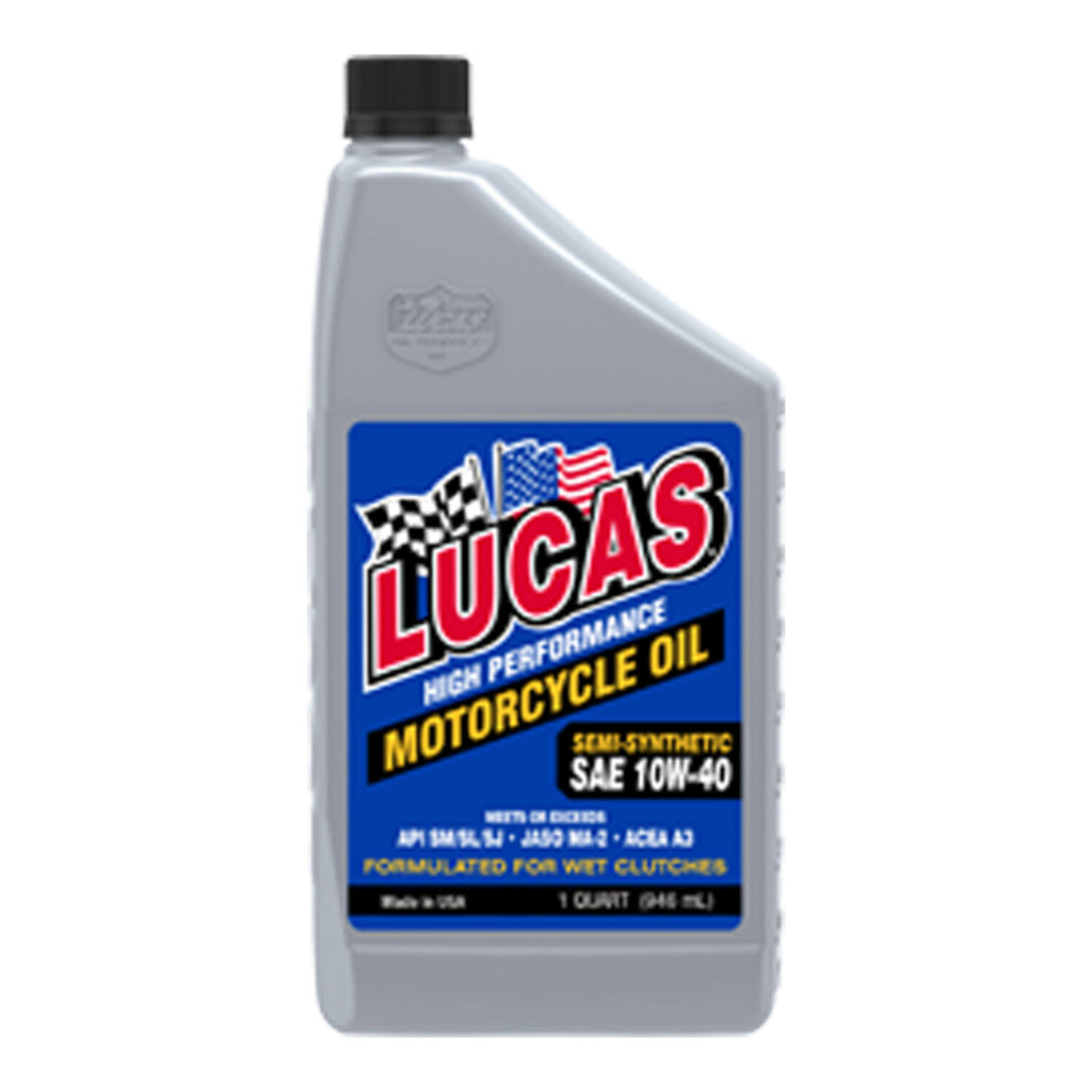 LUCAS - LUCAS 10W40 MOTOR OIL 6/1QT