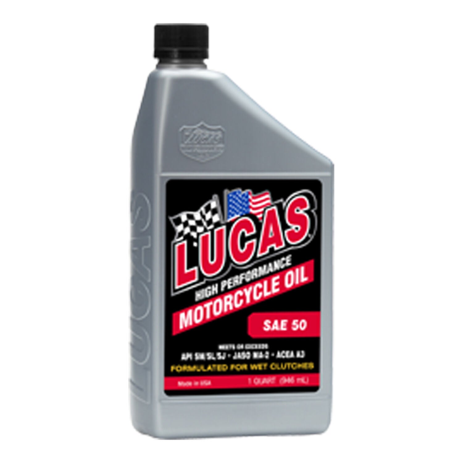 LUCAS - LUCA 50W MOTORCYCLE OIL 6/1QT