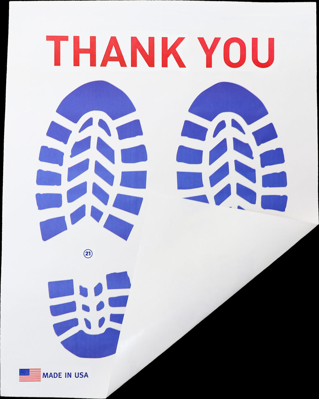 PETOSKY PLASTICS - PETO THANK YOU BOOT F/M 500/BX