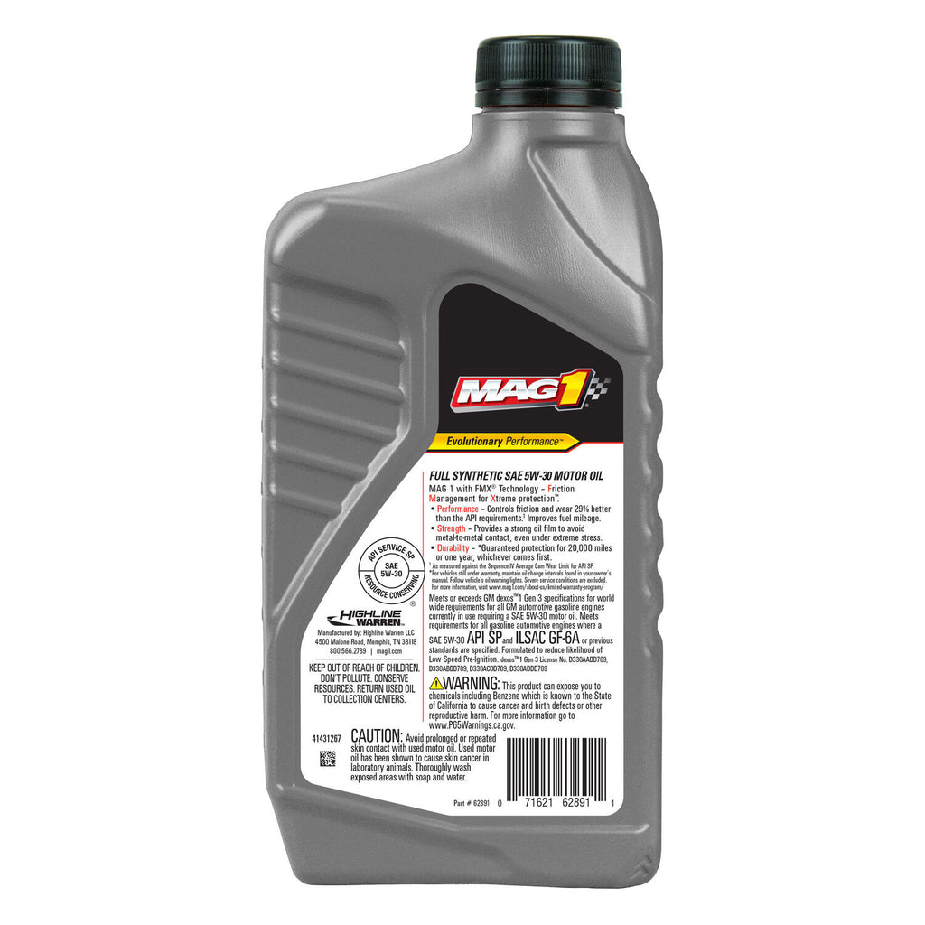 MAG 1 - MAG1 FULL SYN 5W30 DEXOS 6/1QT