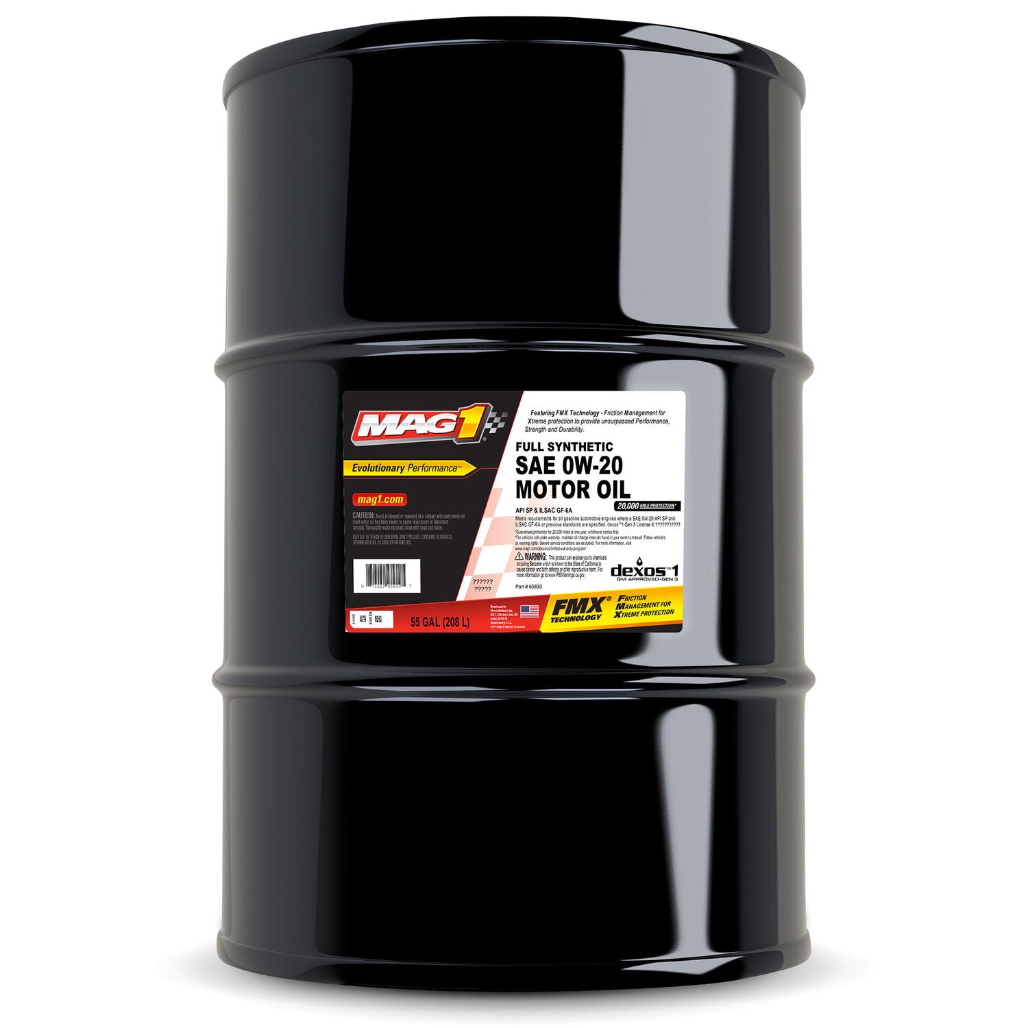 MAG 1 - MAG1 FULL SYN 0W-20 DEXOS 55 GAL