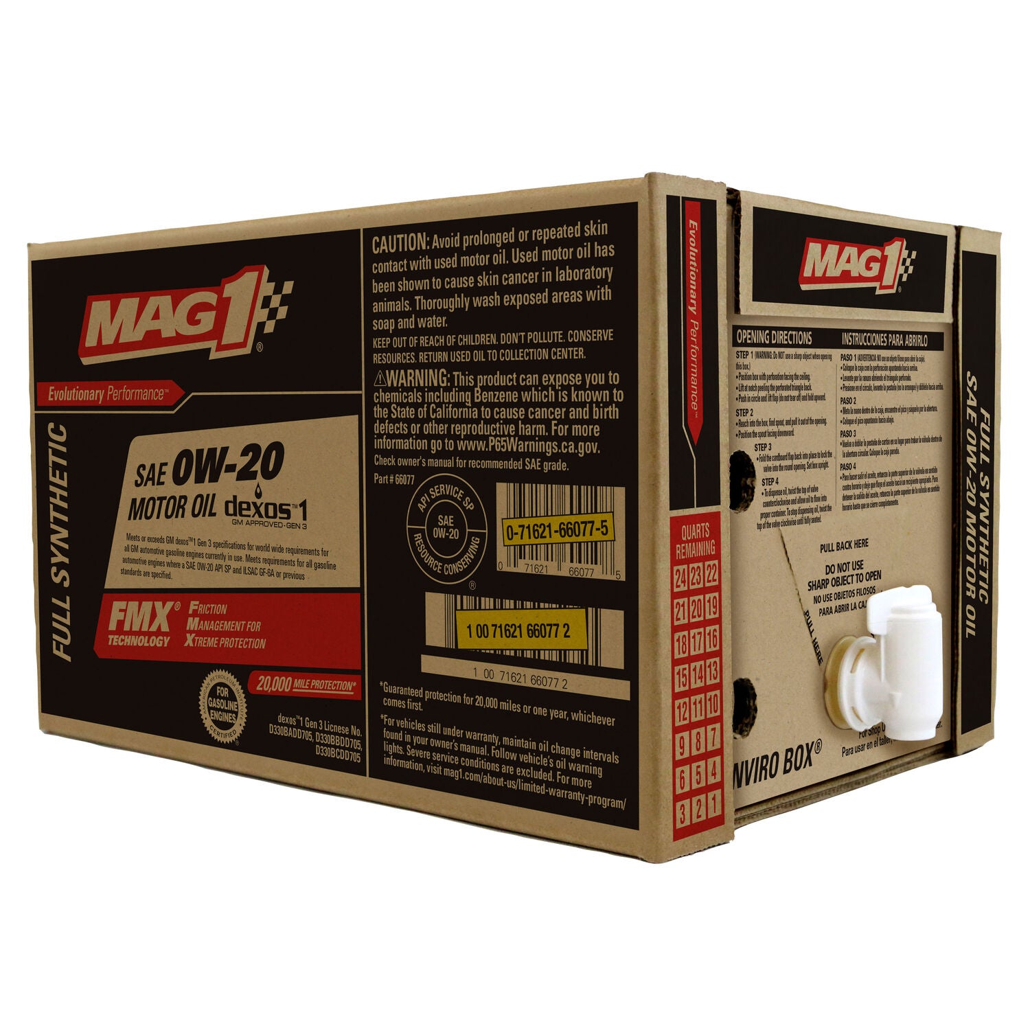 MAG 1 - MAG1 FS DEXOS 0W20 6GAL BIB