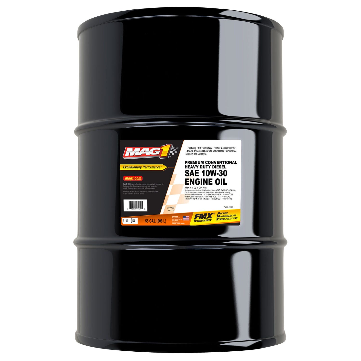 MAG 1 - MAG1 FLT 10W30 API CK4 55 GAL