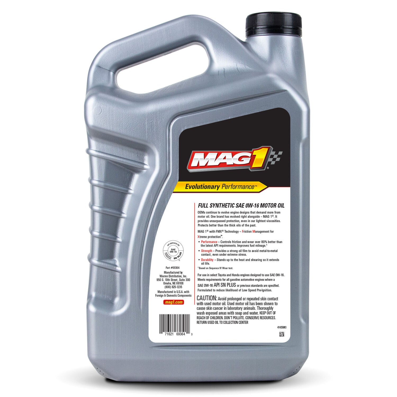 MAG 1 - MAG1 FULL SYN 0W16 3/5QT