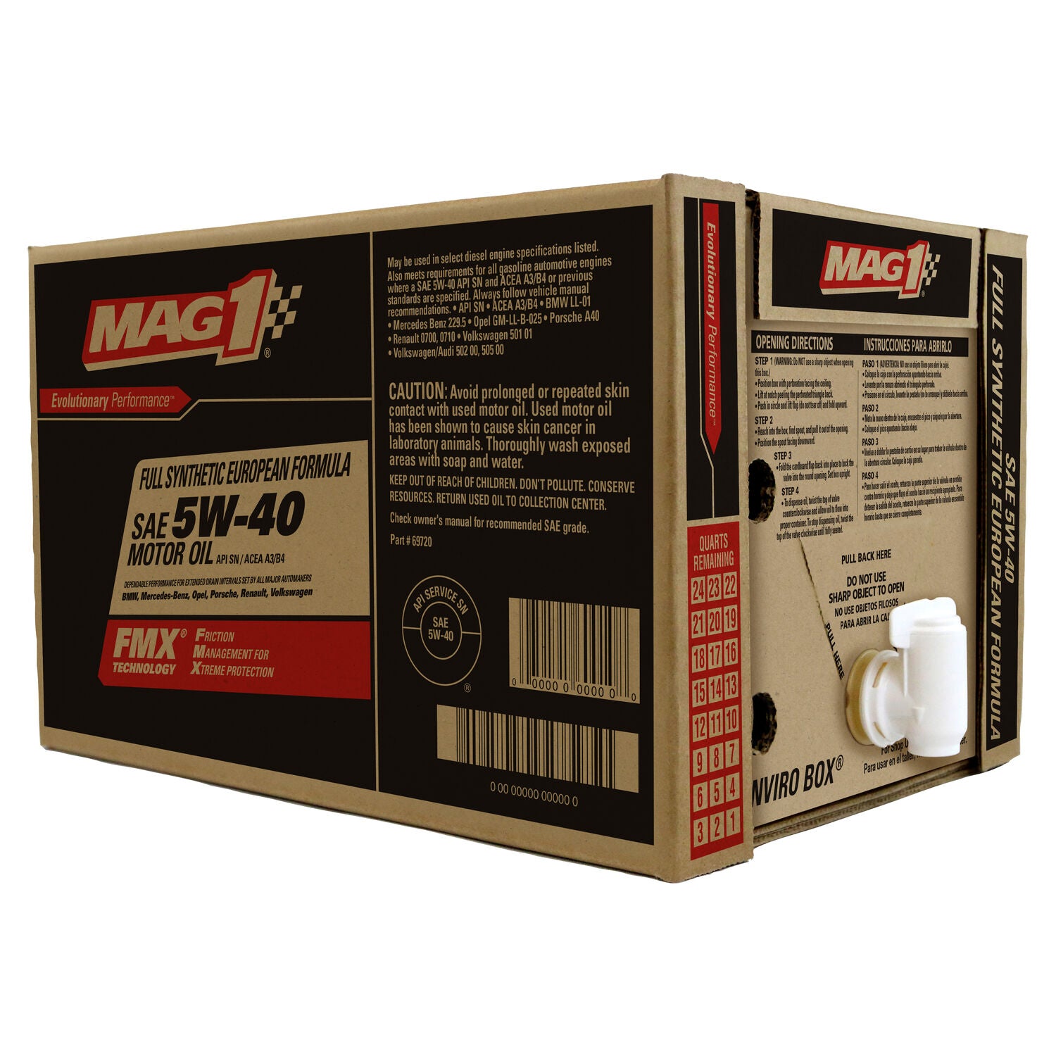 MAG 1 - MAG1 FS EURO 5W40 A3/B4 6GA BIB