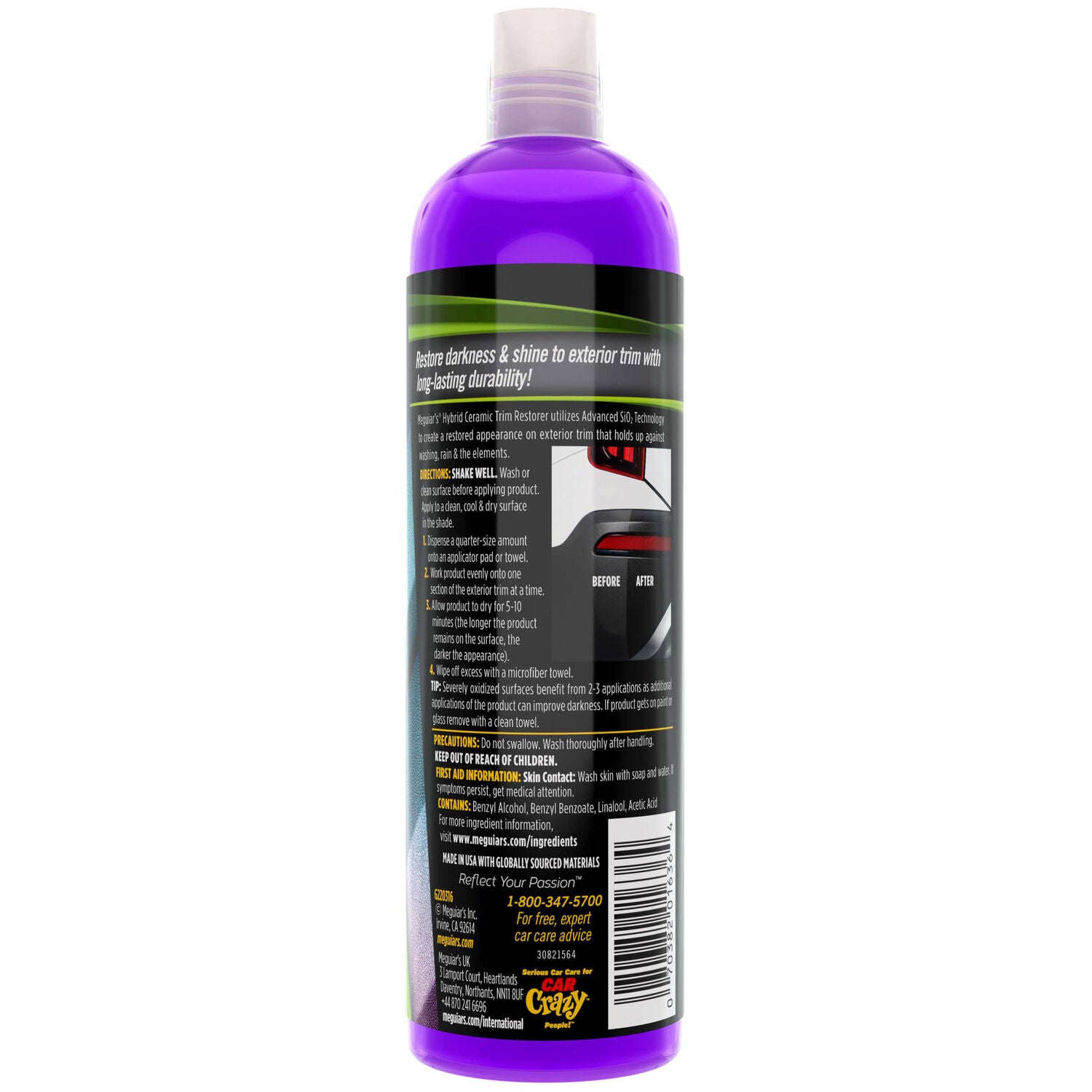 MEGUIARS - MEGUIARS HYB CER TRM RST 6/16OZ