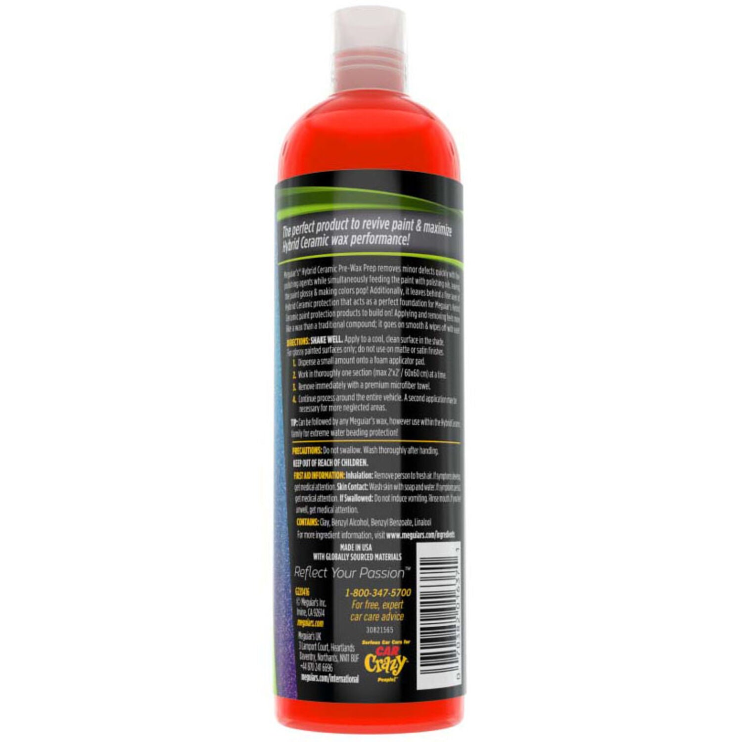 MEGUIARS - MEGUIAR HYB CER PRWX PR 6/16OZ