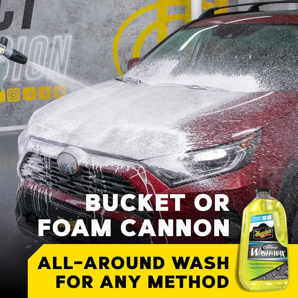 MEGUIARS - MEGUIARS CRMC WSH & WX 4/48OZ