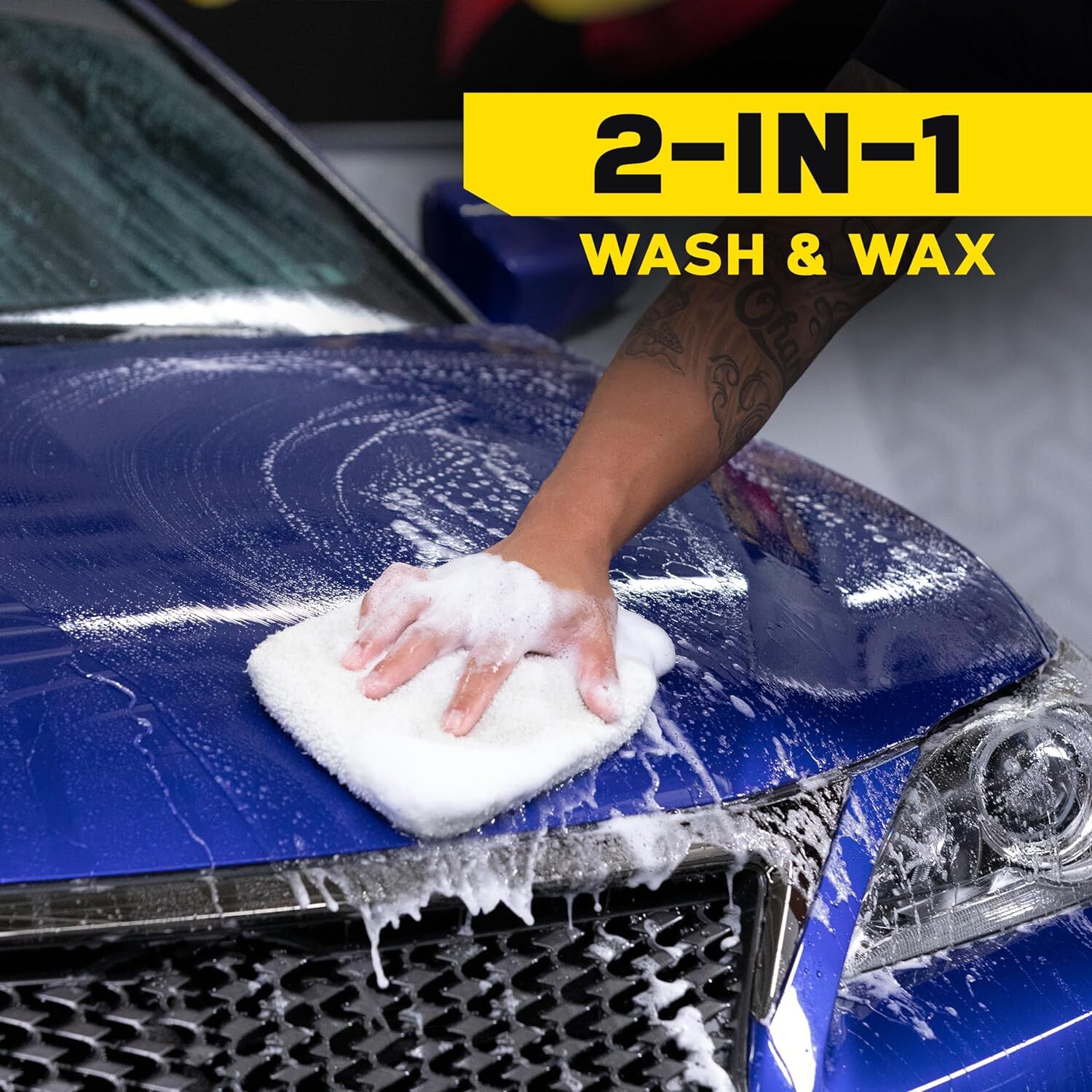 MEGUIARS - MEGUIARS CRMC WSH & WX 4/48OZ