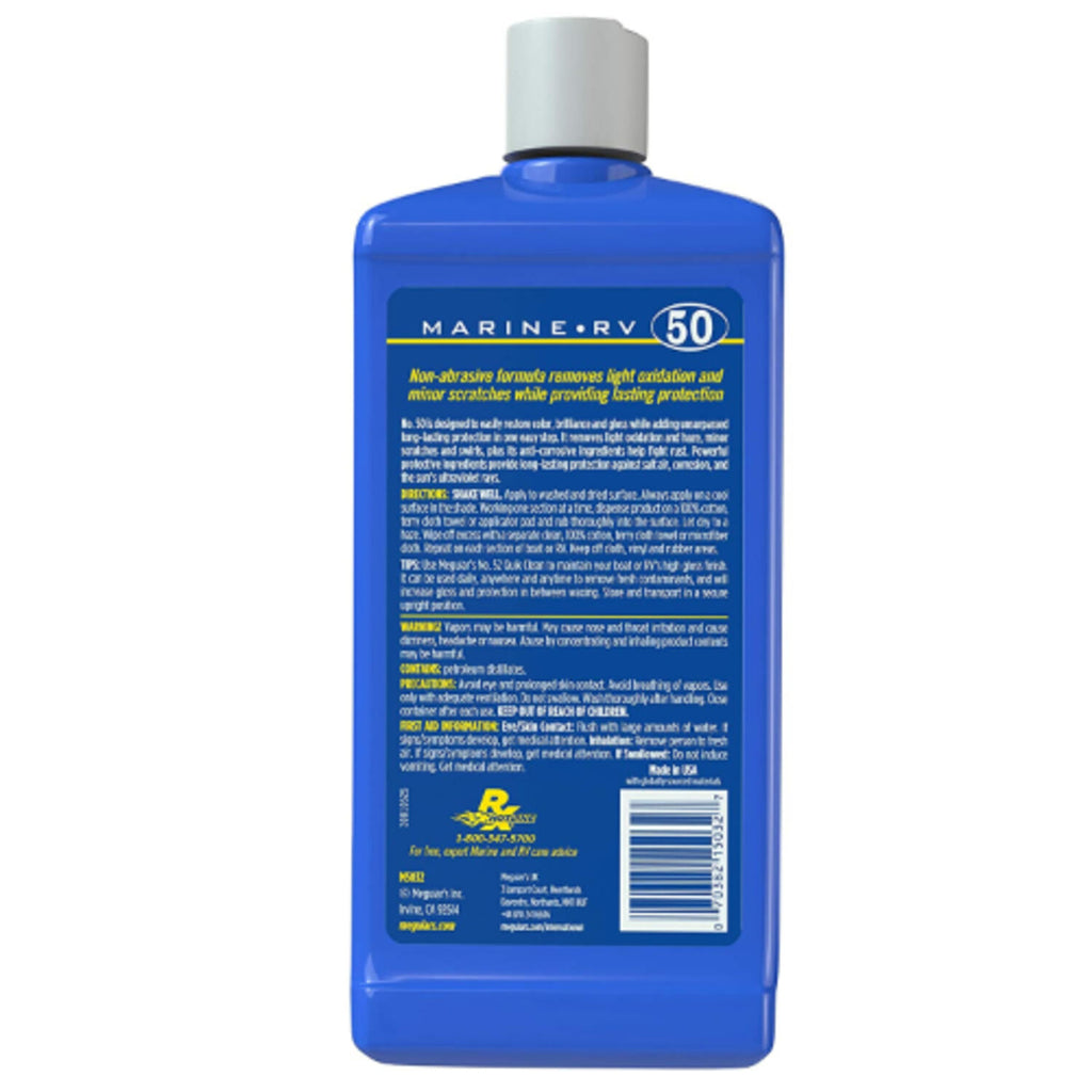 MEGUIARS - MEGUIARS MAR/RV CLNR WAX 6/32OZ