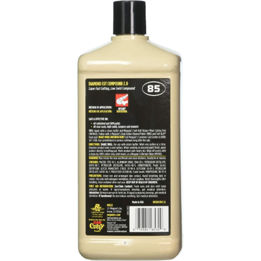 MEGUIARS - MEGUIARS MG DIM CUT CMPD 6/32OZ