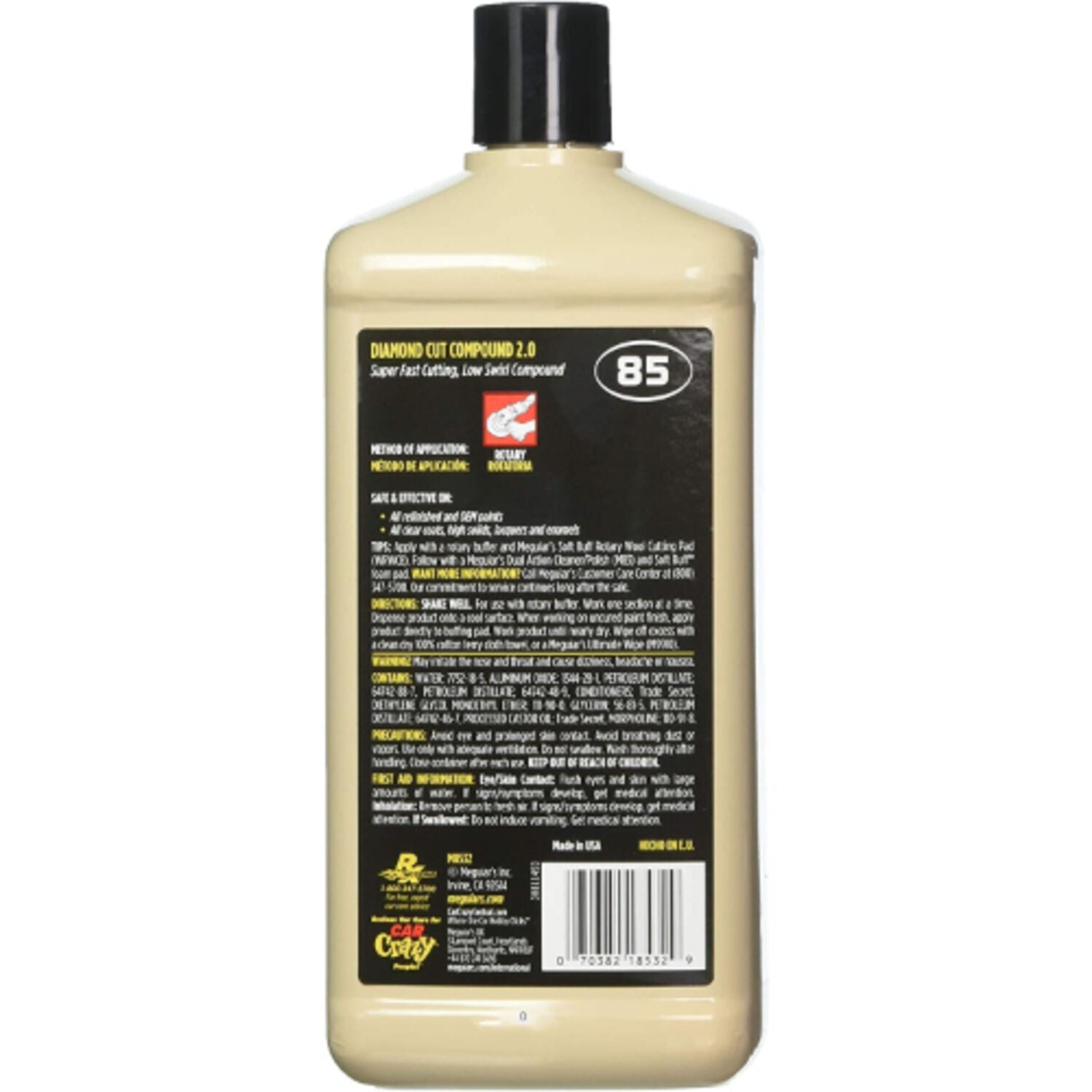 MEGUIARS - MEGUIARS MG DIM CUT CMPD 6/32OZ