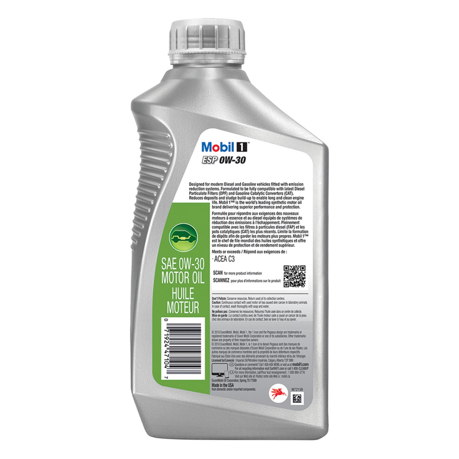MOBIL 1 - MOBIL 1 ESP X1 0W30 6/1QT