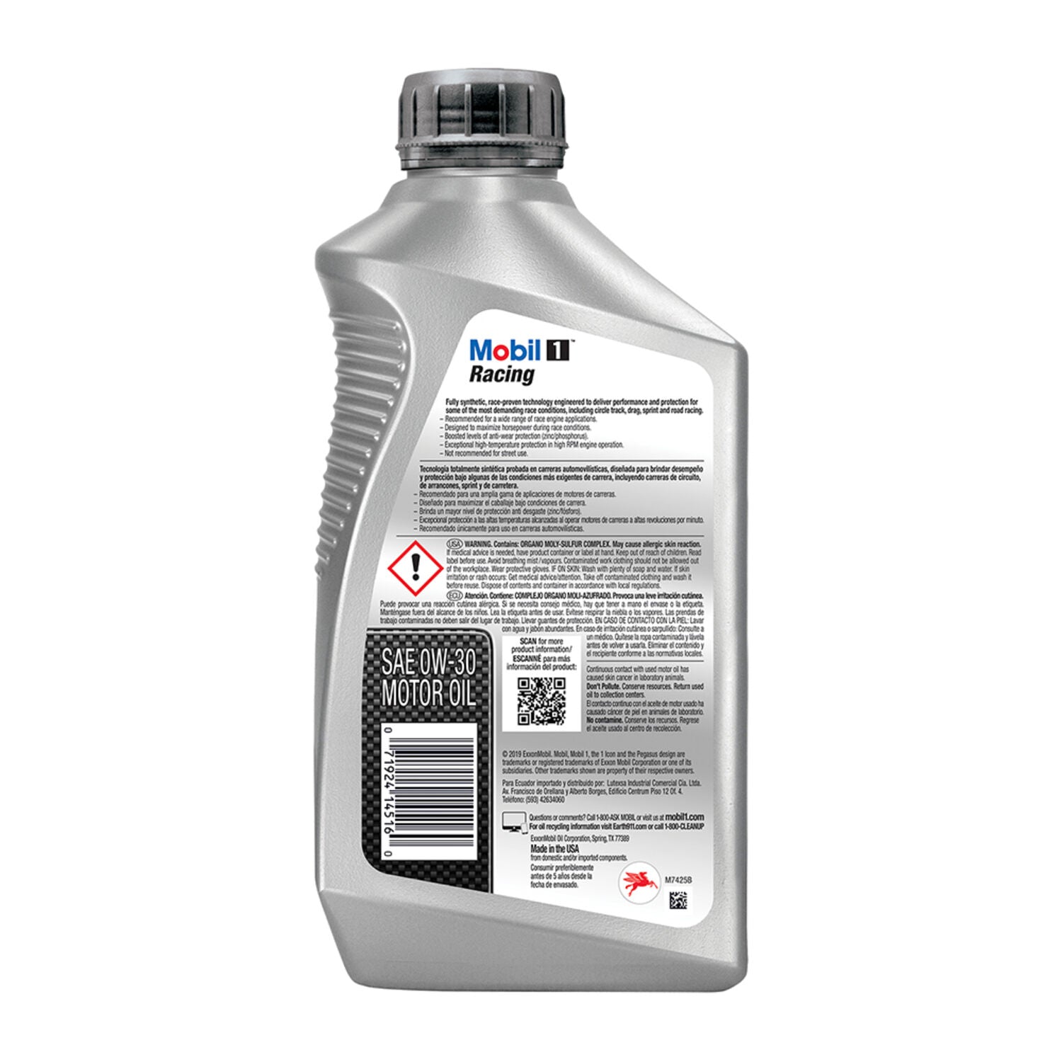 MOBIL 1 - MOBIL 1 RACING TRAC 0W30 6/1QT