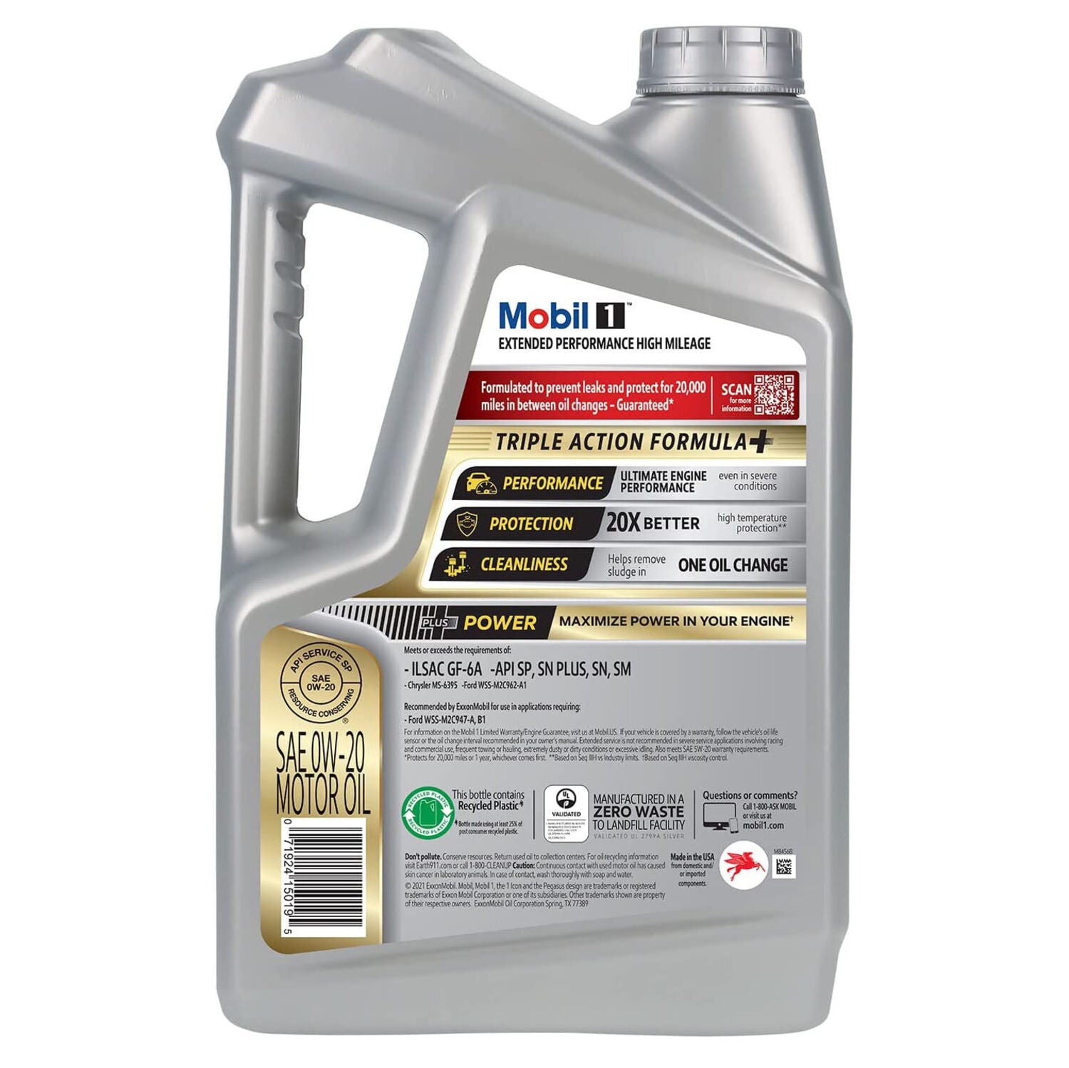 MOBIL 1 - MOBIL 1 EPHM 0W20 3/5QT
