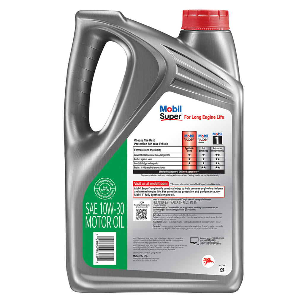 MOBIL - MOBIL SUPER 10W30 3/5QT