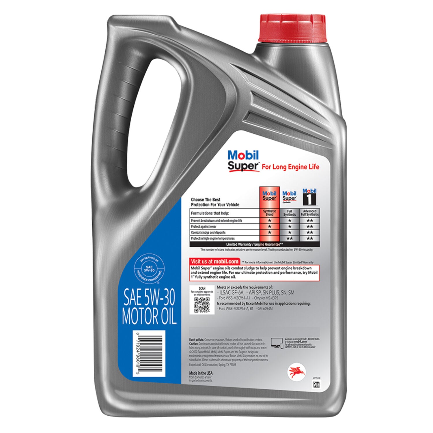 MOBIL - MOBIL SUPER 5W30 3/5QT